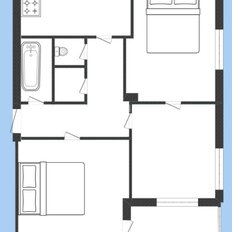 Квартира 61,5 м², 3-комнатная - изображение 2
