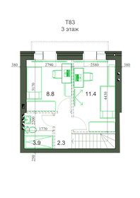 83,8 м², 4-комнатная квартира 7 639 000 ₽ - изображение 23