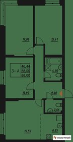 102,4 м², 3-комнатная квартира 13 190 000 ₽ - изображение 114