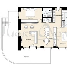Квартира 145,8 м², 3-комнатная - изображение 3