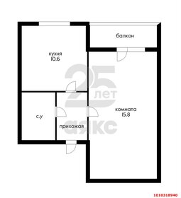 35,9 м², 1-комнатная квартира 3 550 000 ₽ - изображение 40