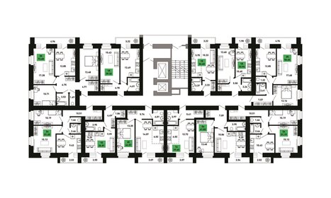 27,1 м², квартира-студия 2 624 820 ₽ - изображение 49