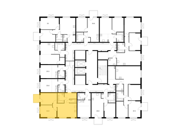 64,5 м², 3-комнатная квартира 8 150 000 ₽ - изображение 46