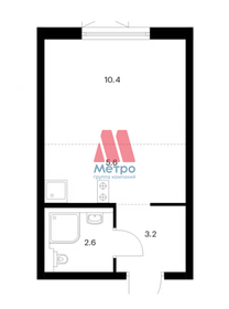20,2 м², квартира-студия 3 274 157 ₽ - изображение 21