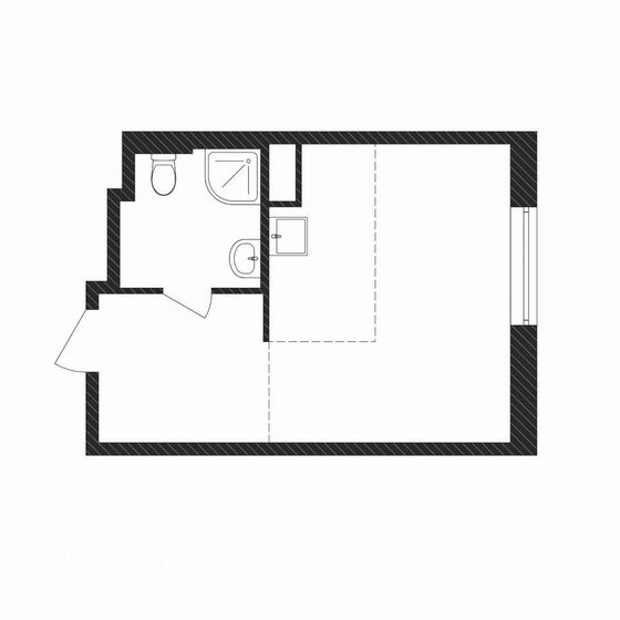 25,6 м², квартира-студия 7 290 000 ₽ - изображение 18