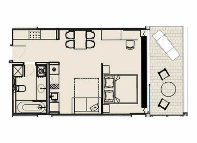 54,6 м², 1-комнатные апартаменты 76 440 000 ₽ - изображение 26