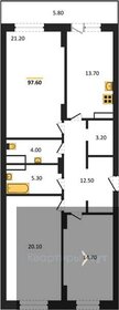 97,3 м², 3-комнатная квартира 10 897 600 ₽ - изображение 22