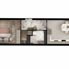 Квартира 49,2 м², 1-комнатная - изображение 2