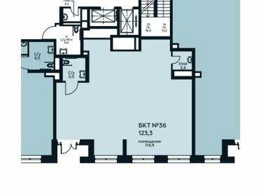 123,3 м², торговое помещение - изображение 4