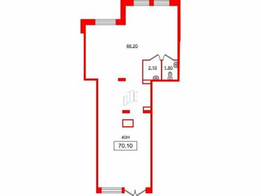 57,8 м², помещение свободного назначения 15 374 800 ₽ - изображение 20