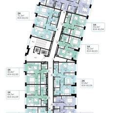 Квартира 73,5 м², 3-комнатная - изображение 2