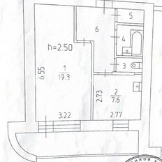 Квартира 38 м², 1-комнатная - изображение 4