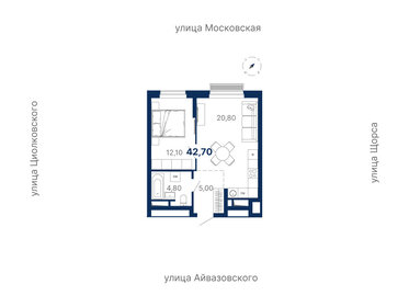 55,9 м², 2-комнатная квартира 5 700 000 ₽ - изображение 106