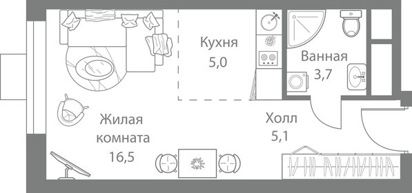Снять посуточно трехкомнатную квартиру в Кировской области - изображение 46