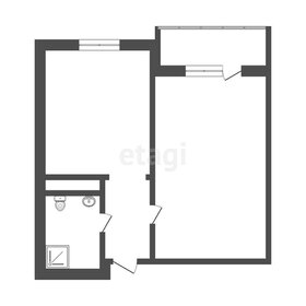 Квартира 34,8 м², 1-комнатные - изображение 1