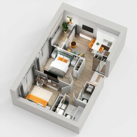 62,5 м², 2-комнатная квартира 6 150 000 ₽ - изображение 88