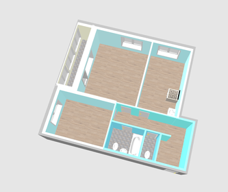 Квартира 60,6 м², 2-комнатная - изображение 3