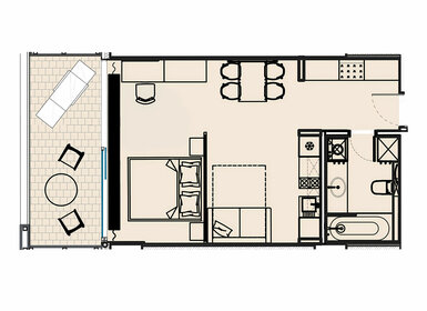 54,2 м², 1-комнатные апартаменты 75 880 000 ₽ - изображение 68