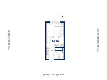 29 м², квартира-студия 6 900 000 ₽ - изображение 53