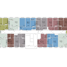 Квартира 34,3 м², 1-комнатная - изображение 3