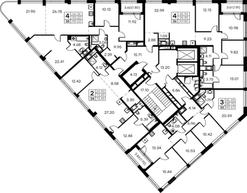 Квартира 101,8 м², 4-комнатная - изображение 2