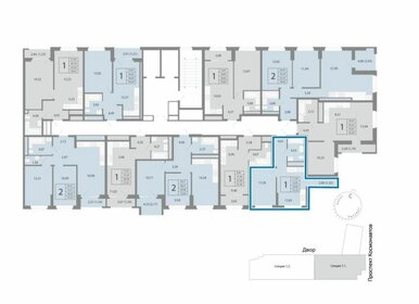 Квартира 34,4 м², 1-комнатная - изображение 4