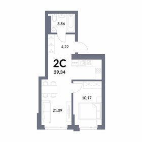 40 м², 2-комнатная квартира 7 280 000 ₽ - изображение 87