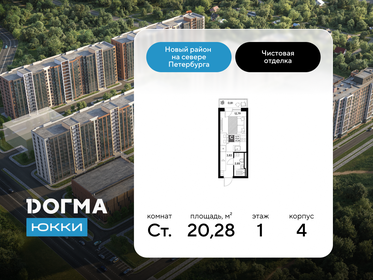 Квартира 20,3 м², студия - изображение 1