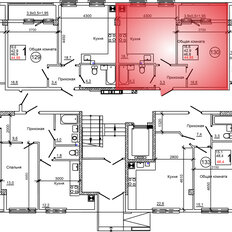 Квартира 44,9 м², 1-комнатная - изображение 3