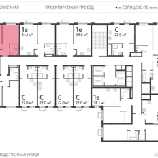 Квартира 36,6 м², 1-комнатная - изображение 2