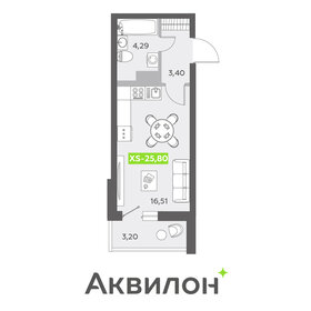 24,6 м², квартира-студия 5 900 000 ₽ - изображение 11