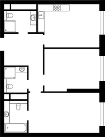 Квартира 66,9 м², 2-комнатная - изображение 1