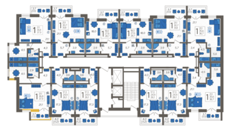 36,3 м², 1-комнатная квартира 17 311 470 ₽ - изображение 20