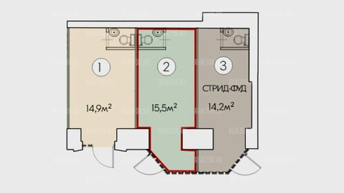 14,2 м², торговое помещение - изображение 5