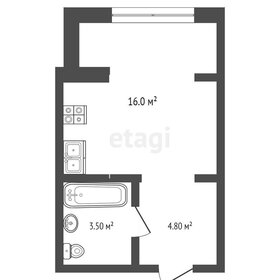 26 м², 1-комнатная квартира 3 000 000 ₽ - изображение 33