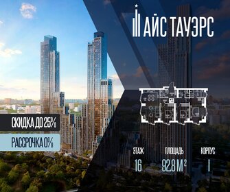 Квартира 92,8 м², 3-комнатная - изображение 1