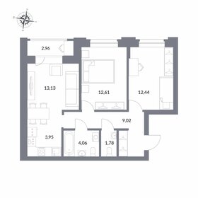 40,1 м², 3-комнатная квартира 7 000 000 ₽ - изображение 88