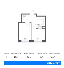 22 м², 1-комнатная квартира 6 100 000 ₽ - изображение 40