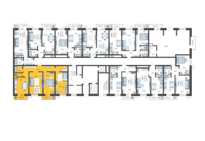 80,3 м², 3-комнатная квартира 10 655 810 ₽ - изображение 38