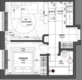 89,4 м², 3-комнатная квартира 12 250 000 ₽ - изображение 24