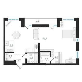120,3 м², 3-комнатная квартира 15 900 000 ₽ - изображение 79