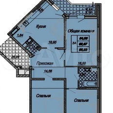 Квартира 104 м², 3-комнатная - изображение 1