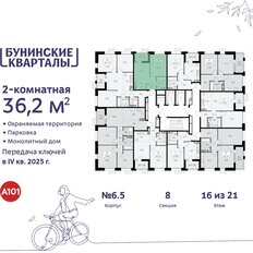 Квартира 36,2 м², 2-комнатная - изображение 4