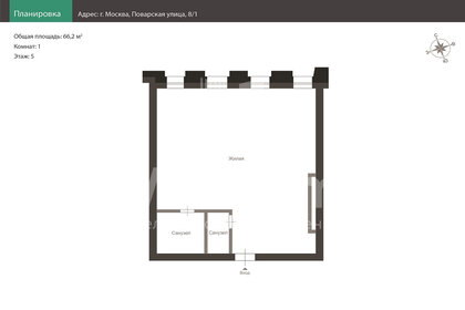 72,2 м², 1-комнатные апартаменты 67 822 000 ₽ - изображение 81