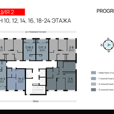 Квартира 34 м², 1-комнатная - изображение 3