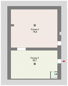 131,2 м², помещение свободного назначения - изображение 5