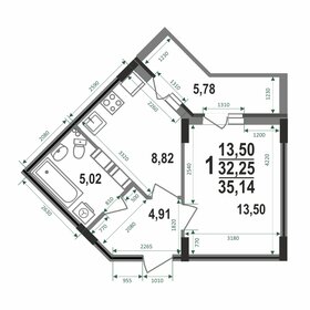 21,3 м², 1-комнатная квартира 3 050 000 ₽ - изображение 8