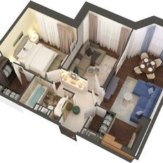 Квартира 62,4 м², 2-комнатная - изображение 3