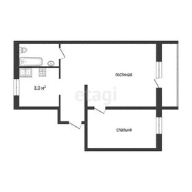 30,4 м², 2-комнатная квартира 750 000 ₽ - изображение 57