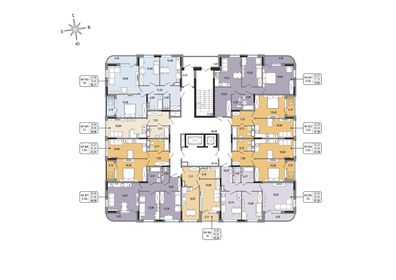 50,1 м², 2-комнатная квартира 4 600 000 ₽ - изображение 35